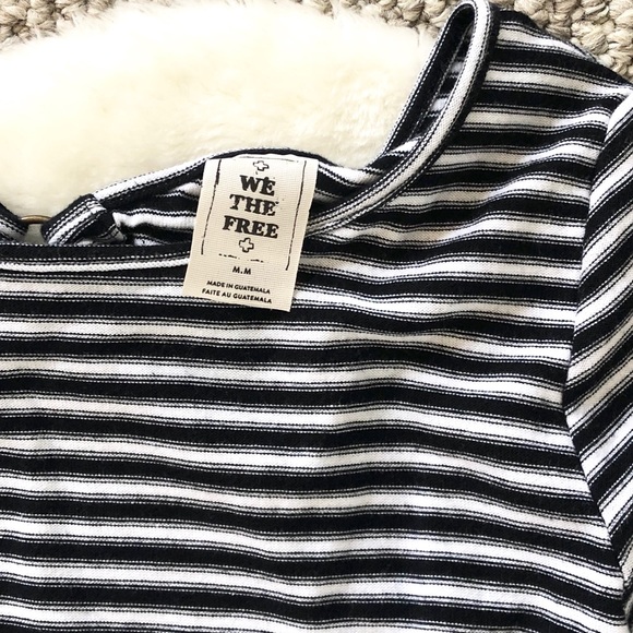 Free People Frenchie Striped Tee Dress - Picture 8 of 8